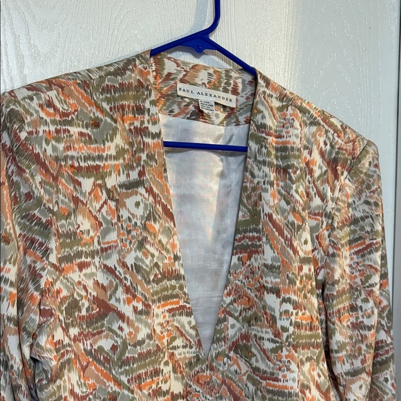 Colorful Patterned Blazer - Picture 5 of 8